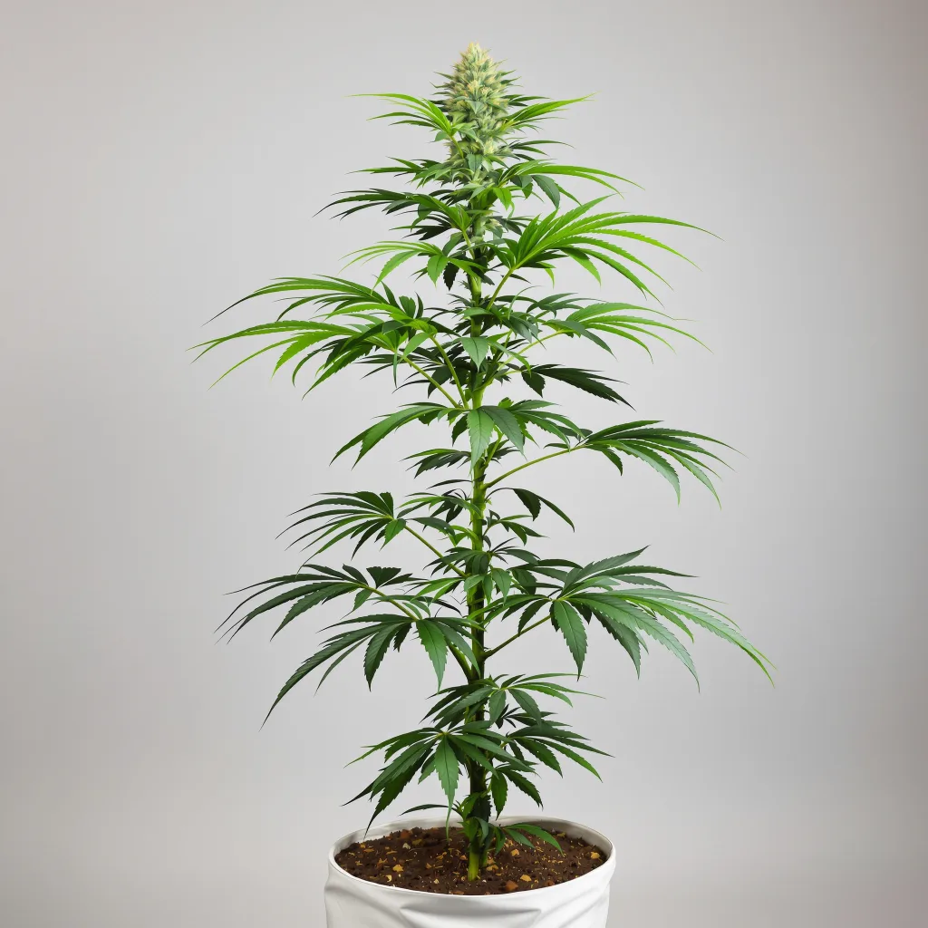 3 Kings Cannabisblüte Nahaufnahme mit luftige limonengrüne Struktur