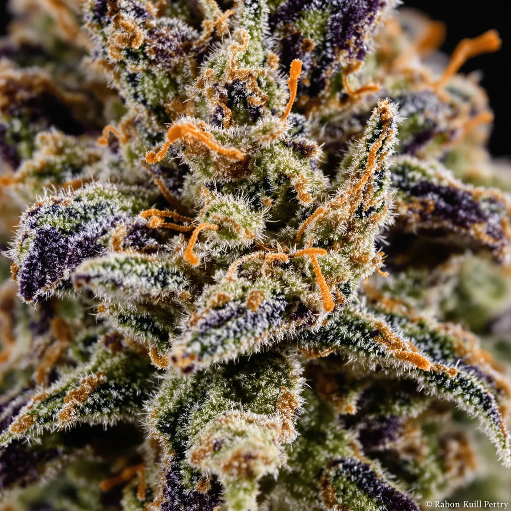 Ace of Spades Cannabispflanze in der Blütephase — 60-100 cm automatisch blühend