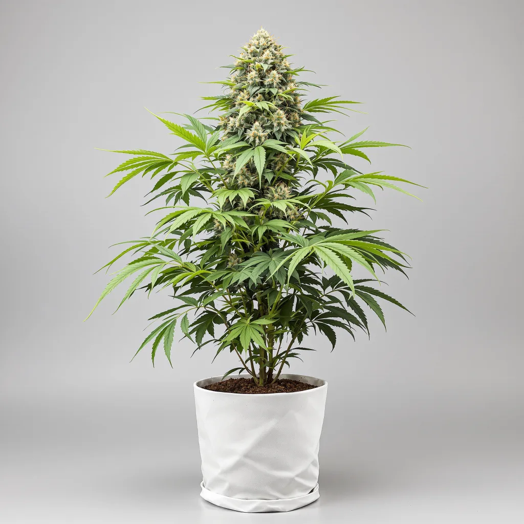 Afghan Cannabisblüte Nahaufnahme mit dichte violett getönte Kelche
