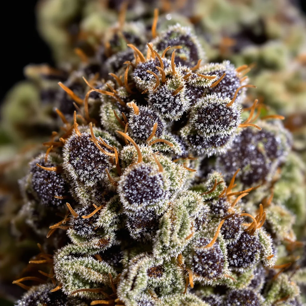 Afghan Kush Cannabispflanze in der Blütephase — 60-100 cm automatisch blühend