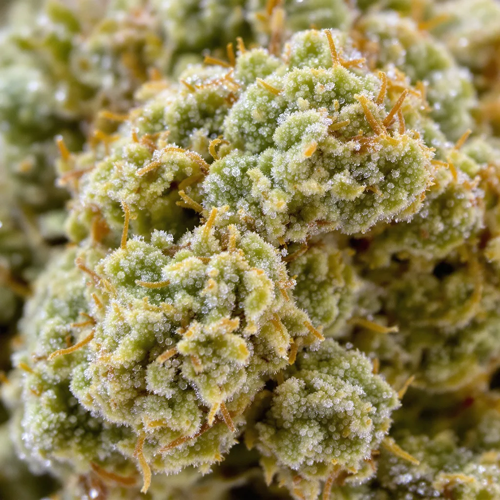 Agent Tangie Cannabispflanze in der Blütephase — 60-100 cm automatisch blühend