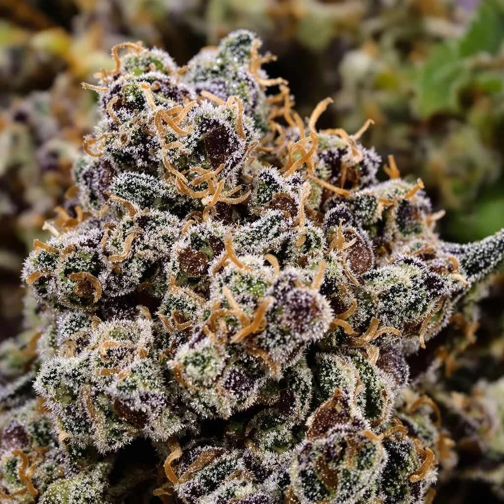 Aliens On Moonshine Cannabispflanze in der Blütephase — 60-100 cm automatisch blühend