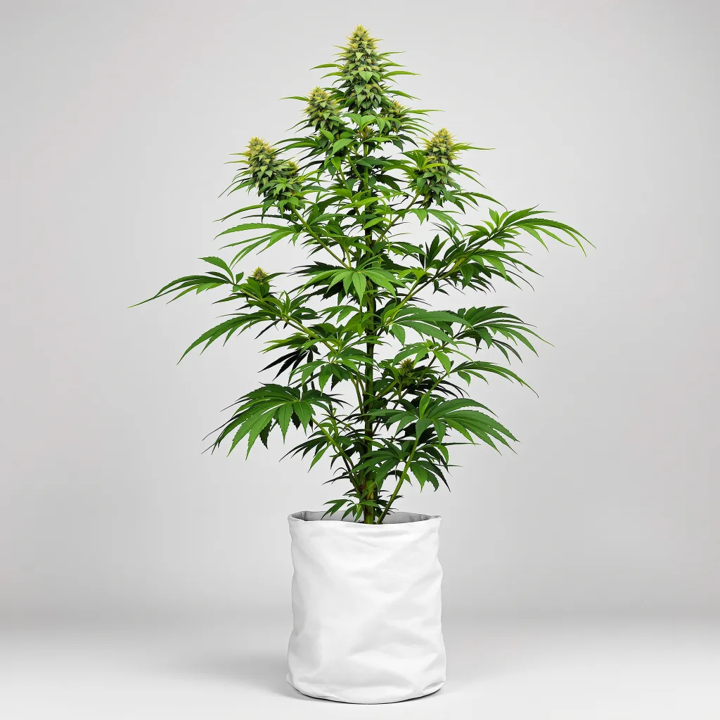 American Strain Mixpack Cannabisblüte Nahaufnahme mit offene Blütenstruktur mit orangen Pistillen