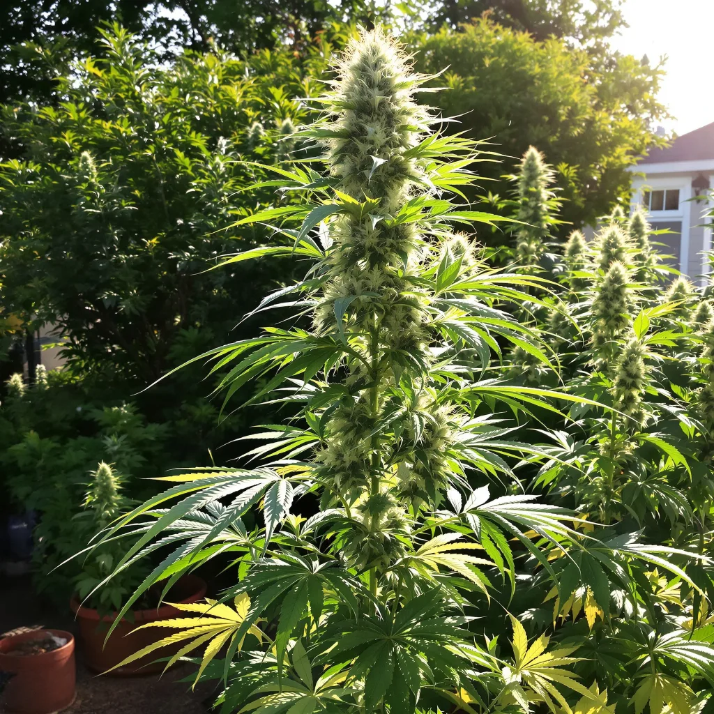 Apple Runtz 21% Indica / 79% Sativa — Blüte mit sichtbaren Trichomen