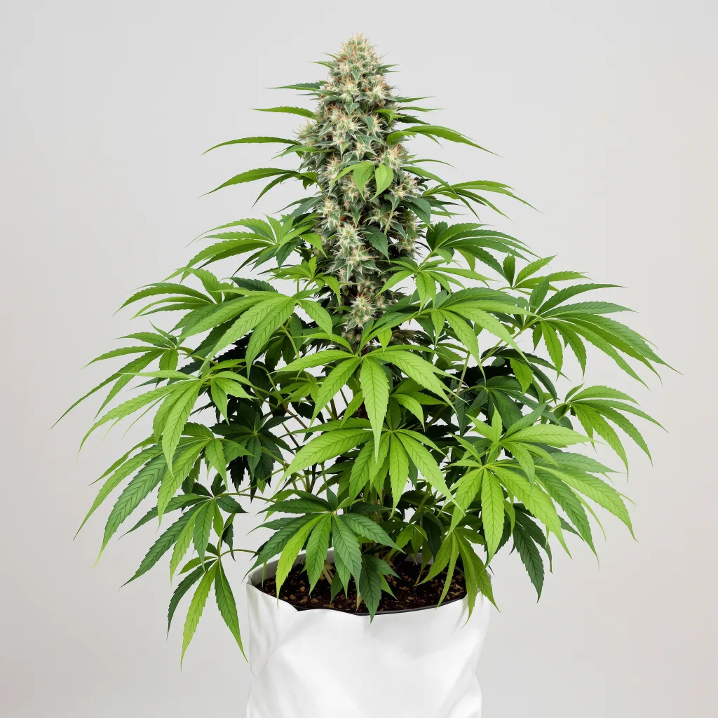 Apple Tarts Cannabisblüte Nahaufnahme mit dichte violett getönte Kelche