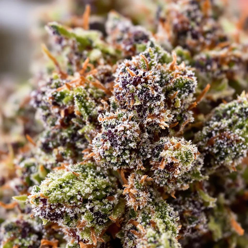 Appleberry Cannabispflanze in der Blütephase — 60-100 cm automatisch blühend
