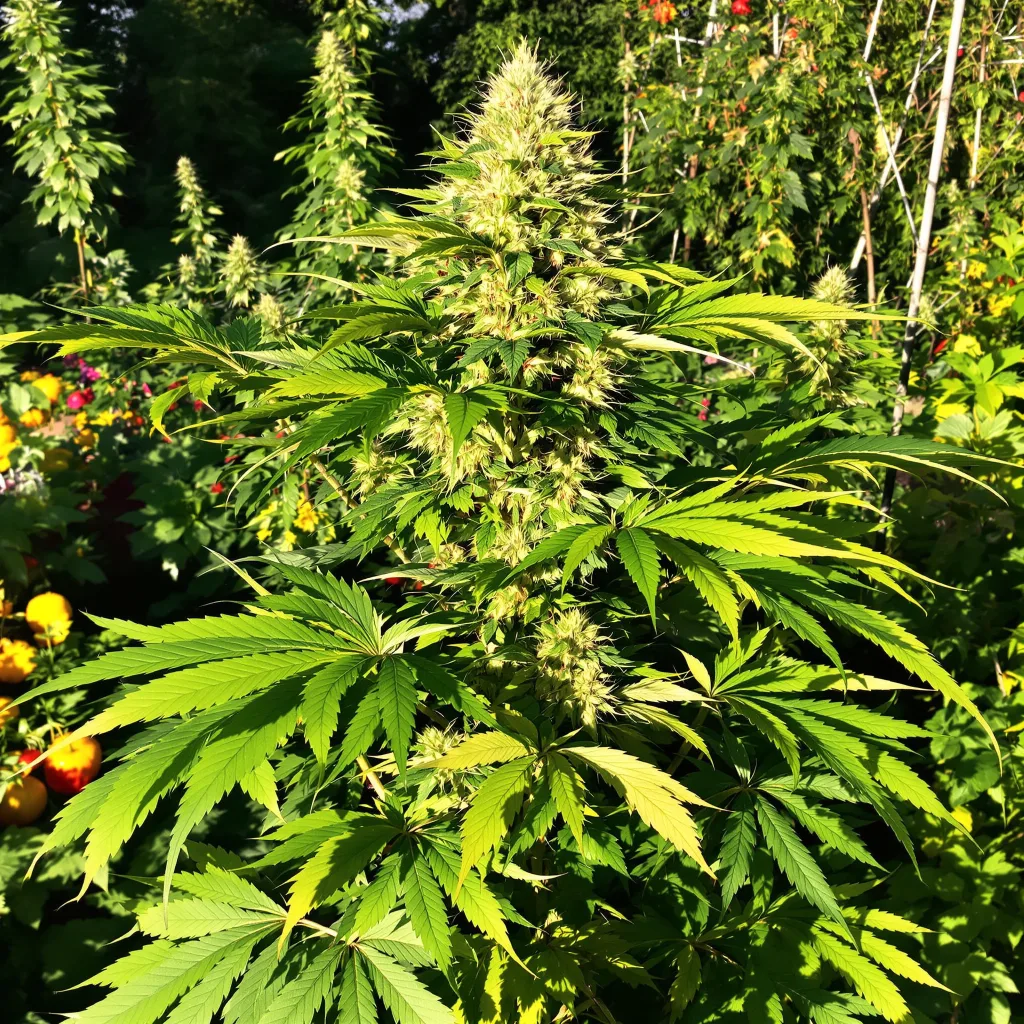 Appleberry 89% Indica / 11% Sativa — Blüte mit sichtbaren Trichomen