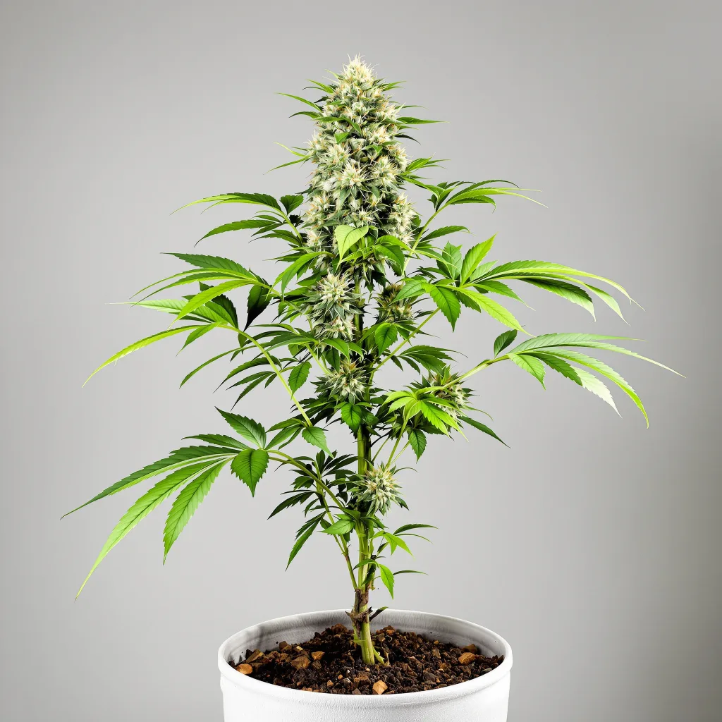 Avidekel CBD Cannabisblüte Nahaufnahme mit helle Blüte mit niedrigem Harzgehalt