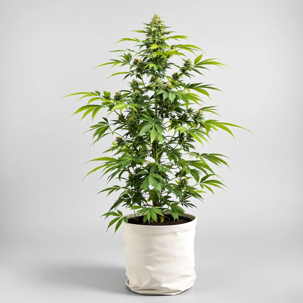 Biddy Early Cannabisblüte Nahaufnahme mit dichte waldgrüne Nugs