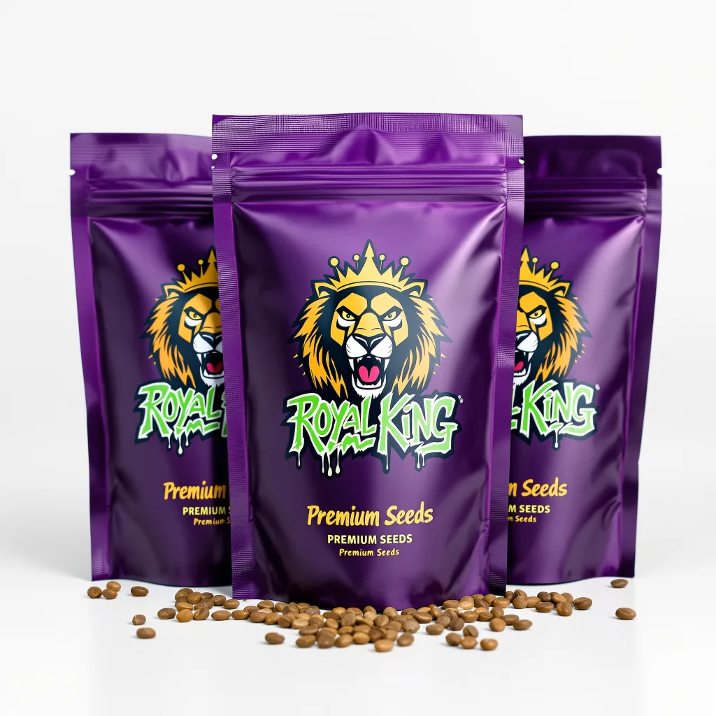 Big Devil 44% Indica / 56% Sativa — Blüte mit sichtbaren Trichomen