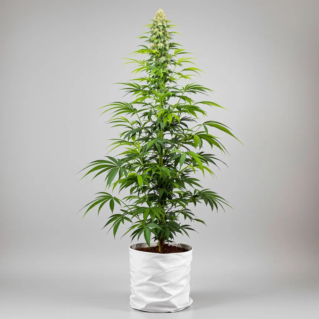 Big Sticky Cannabisblüte Nahaufnahme mit luftige limonengrüne Struktur