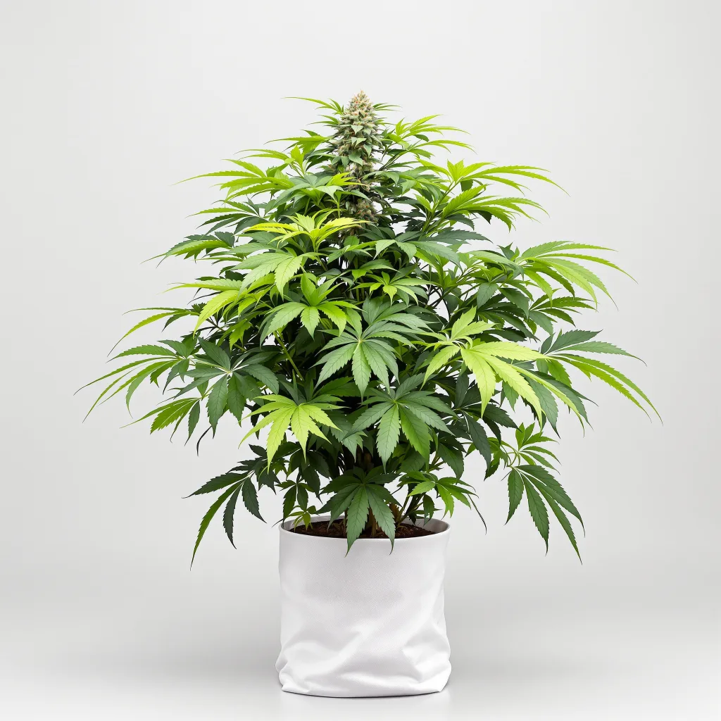 Black 84 Cannabisblüte Nahaufnahme mit dichte violett getönte Kelche