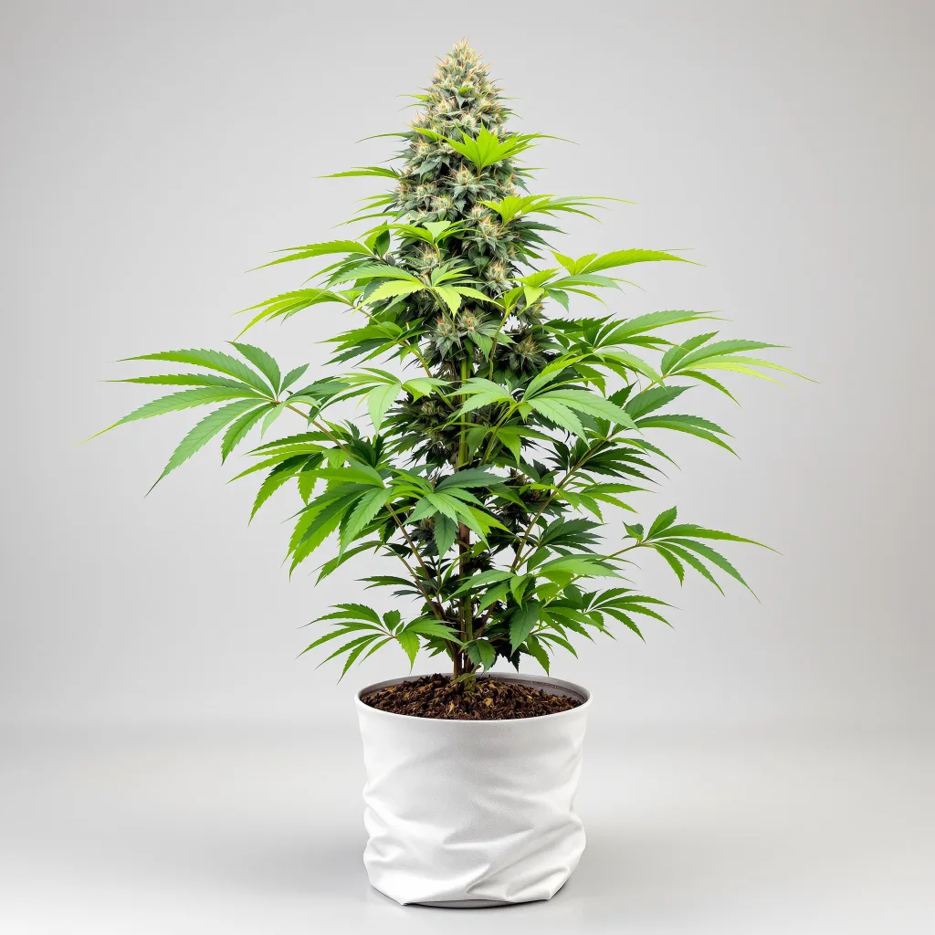 Black Demon OG Cannabisblüte Nahaufnahme mit dichte violett getönte Kelche