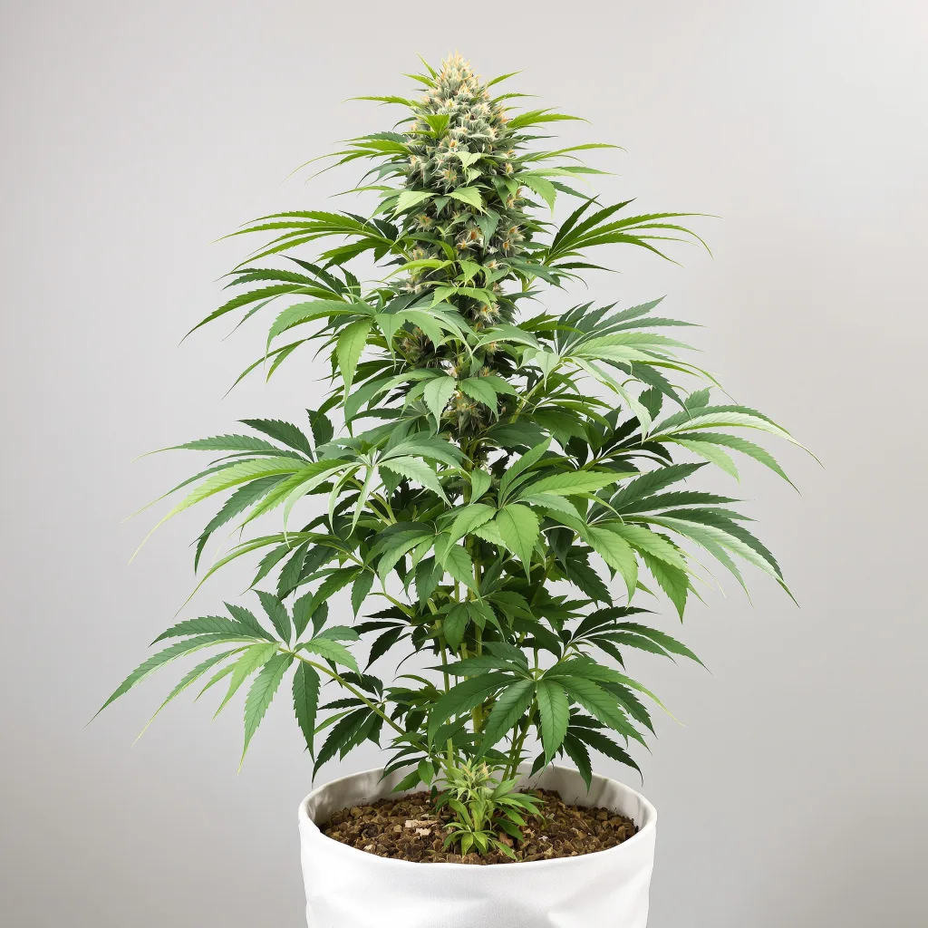 Black Domina Cannabisblüte Nahaufnahme mit dichte violett getönte Kelche