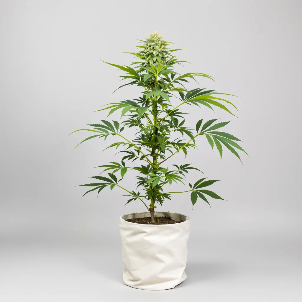 Black Ice Cannabisblüte Nahaufnahme mit dichte violett getönte Kelche