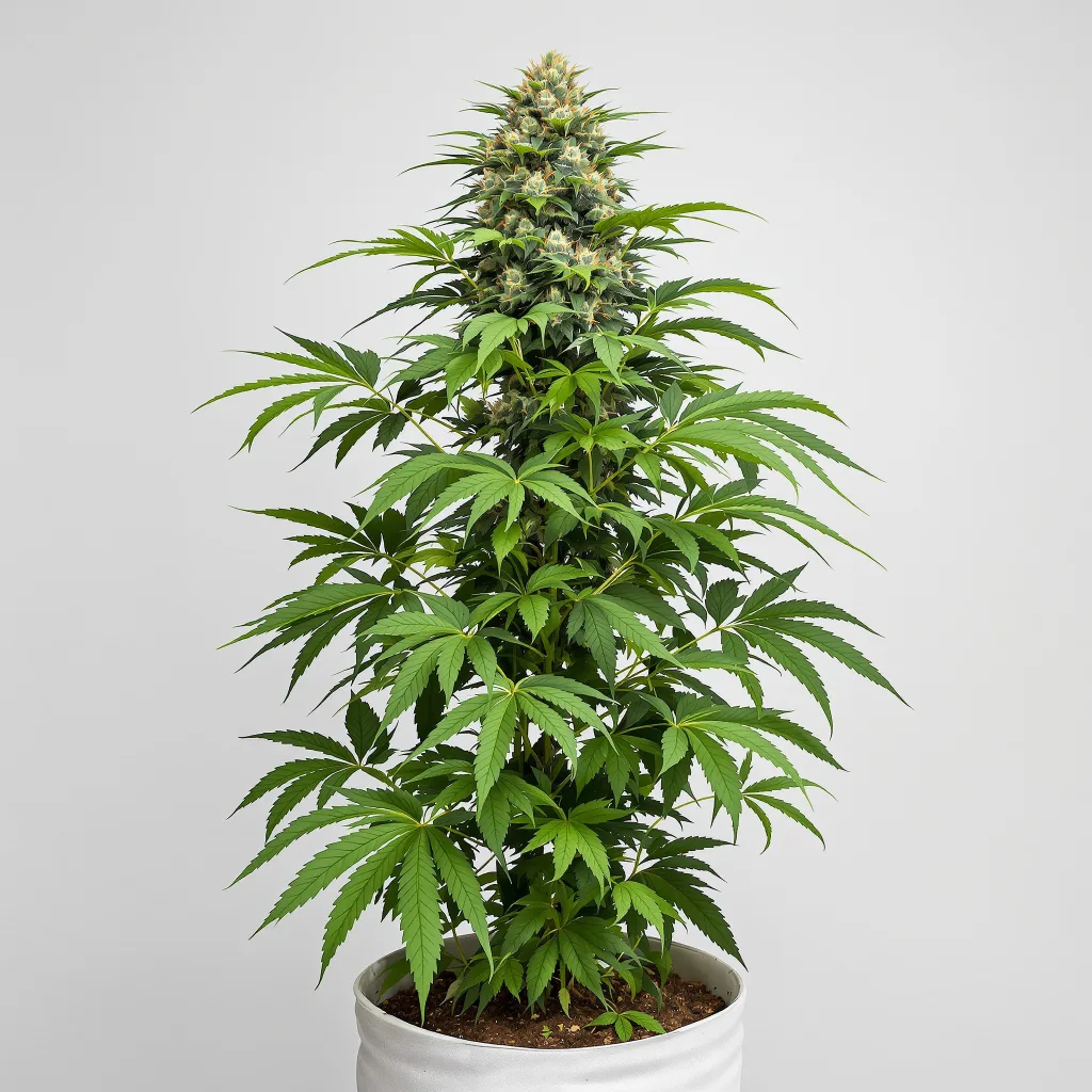 Blackberry Bubble Cannabisblüte Nahaufnahme mit dichte violett getönte Kelche