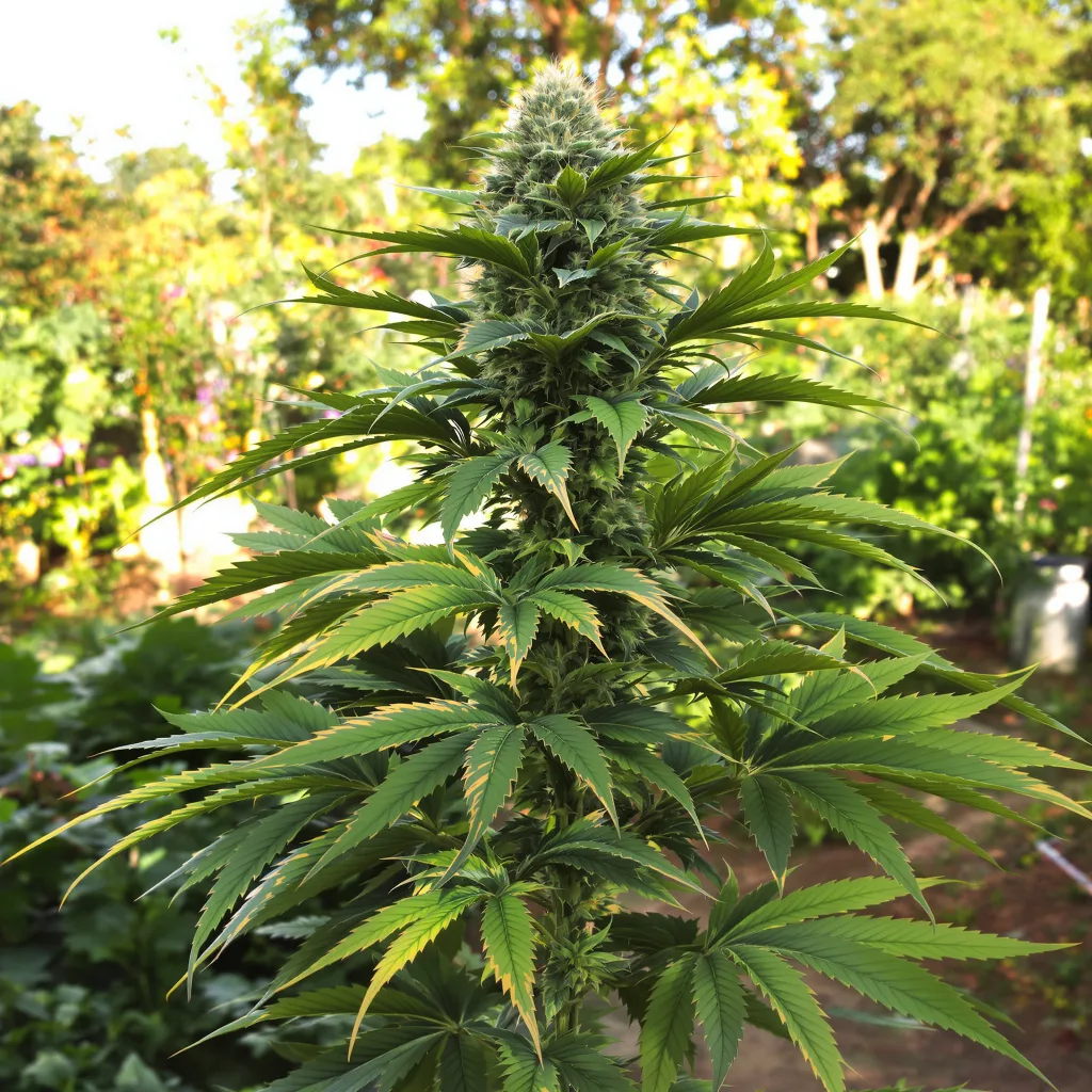 Blackberry Bubble 86% Indica / 14% Sativa — Blüte mit sichtbaren Trichomen