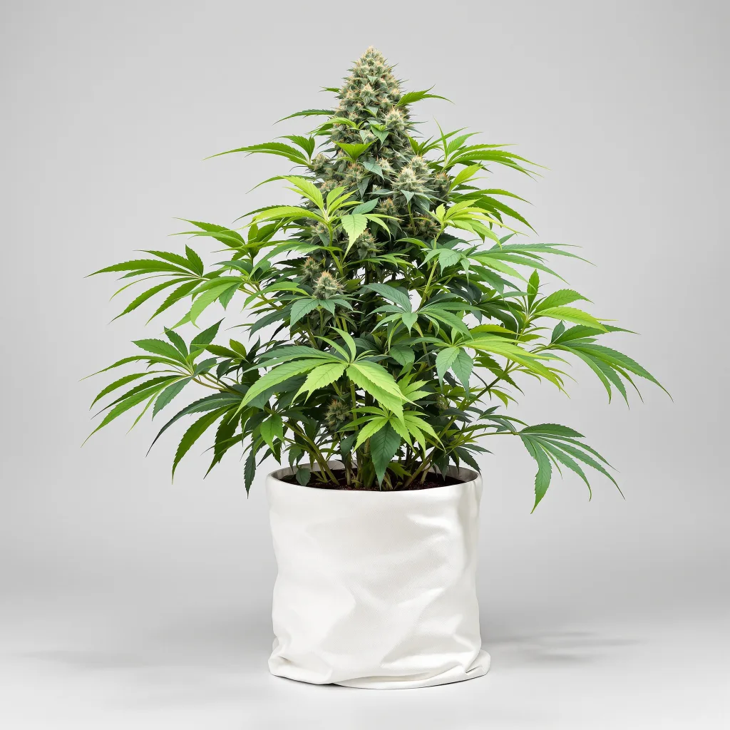 Blackberry Kush Cannabisblüte Nahaufnahme mit dichte violett getönte Kelche
