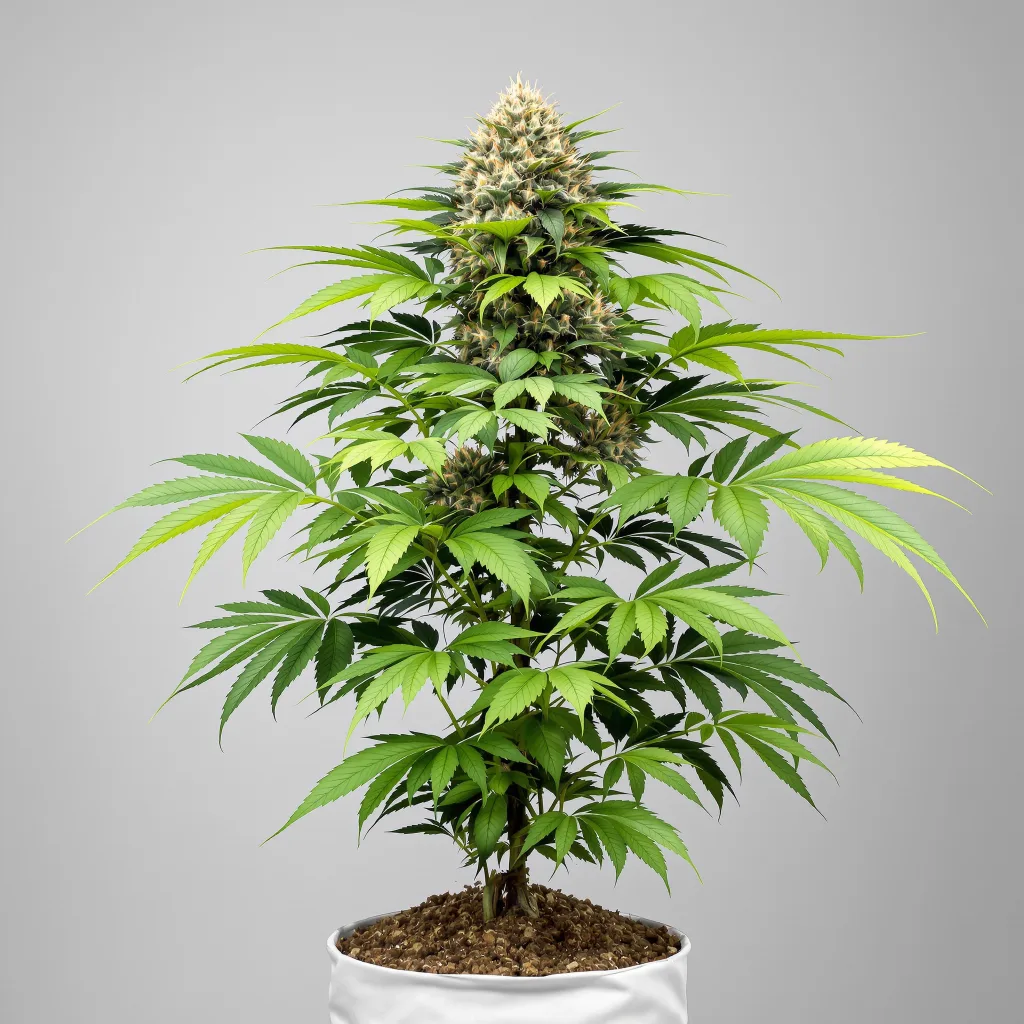 Blackberry Rhino Cannabisblüte Nahaufnahme mit dichte violett getönte Kelche