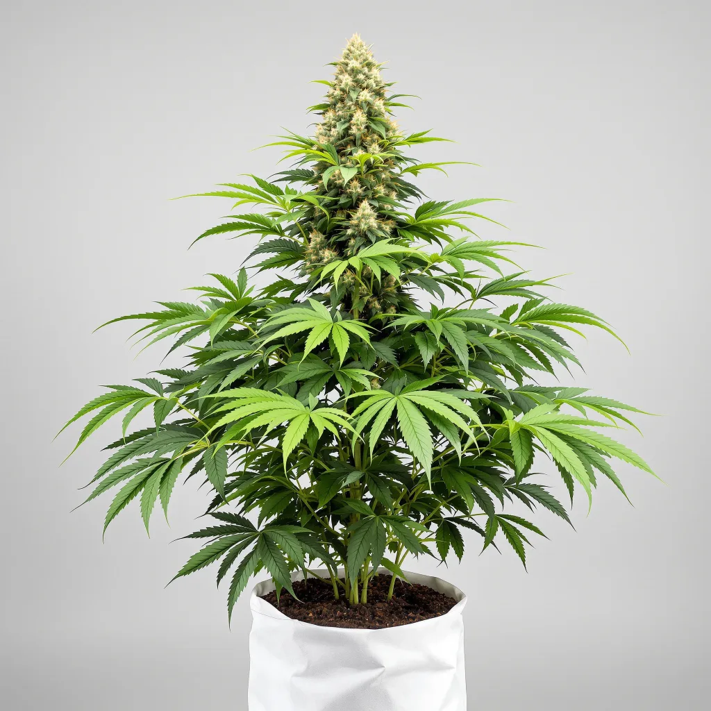 Blue Frost Cannabisblüte Nahaufnahme mit dichte violett getönte Kelche