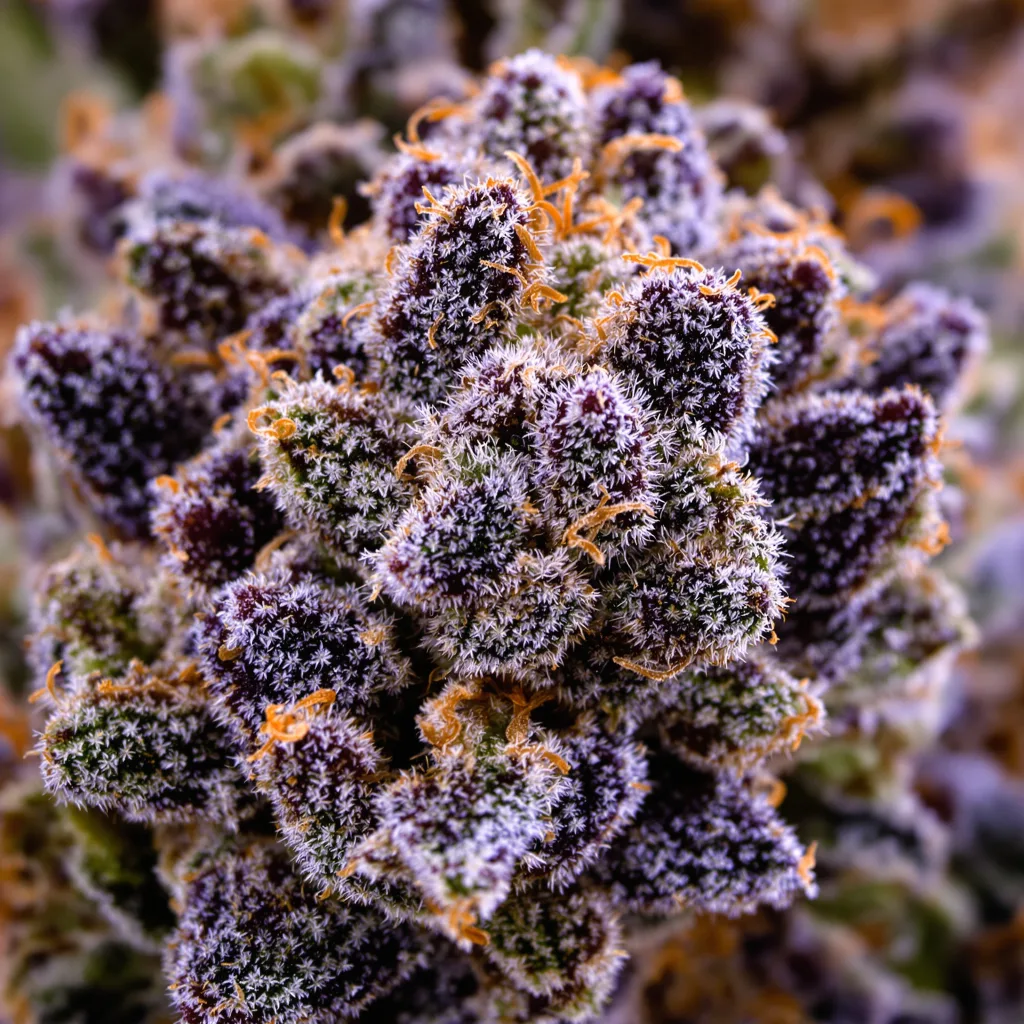 Blue Frost Cannabispflanze in der Blütephase — 90-130 cm feminisiert