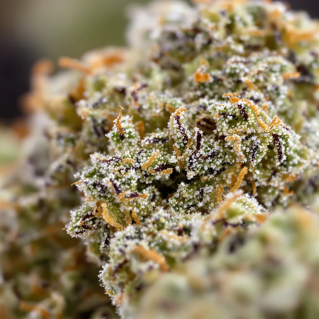 Blue Mango Cannabispflanze in der Blütephase — 60-100 cm automatisch blühend