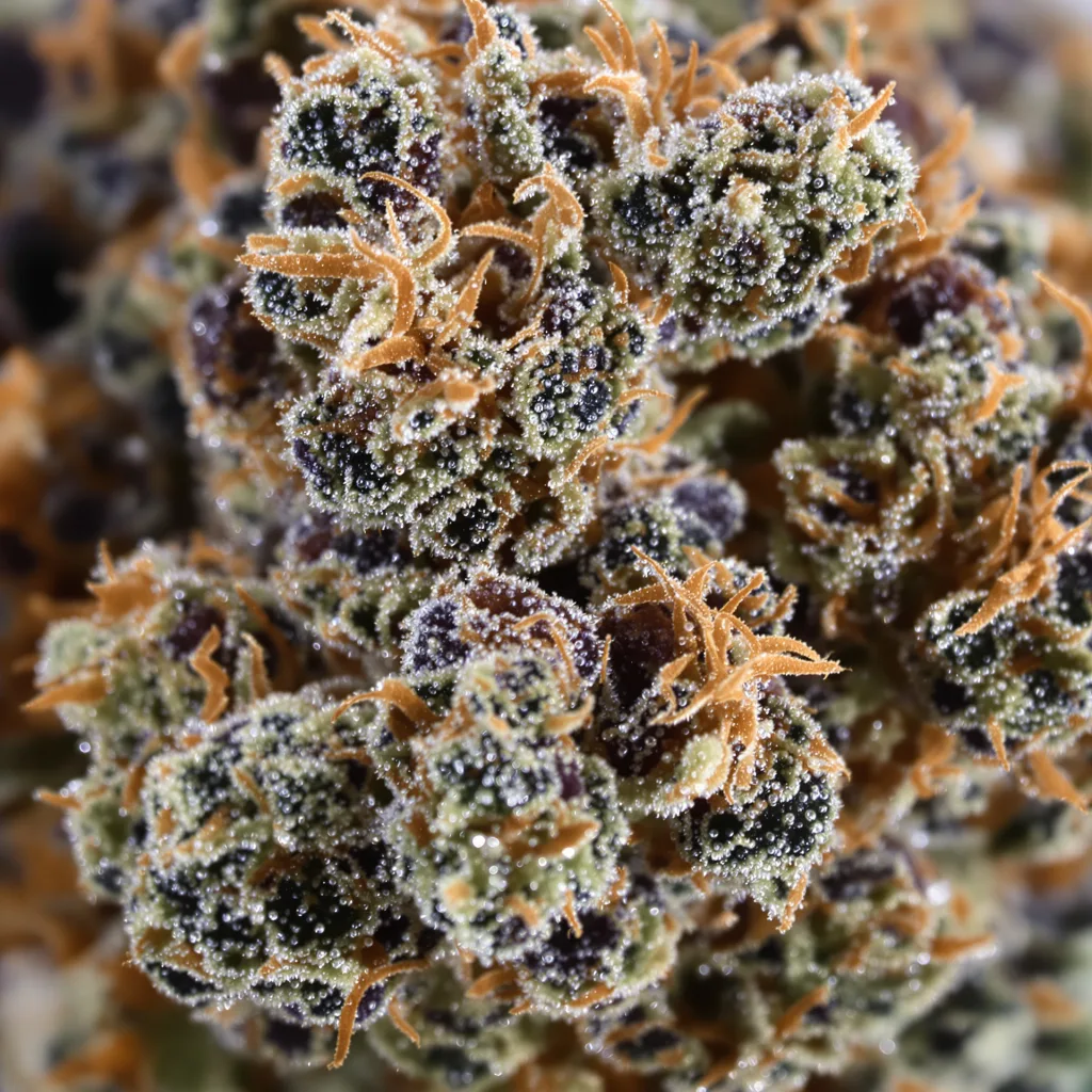 Blue Ox Cannabispflanze in der Blütephase — 60-100 cm automatisch blühend