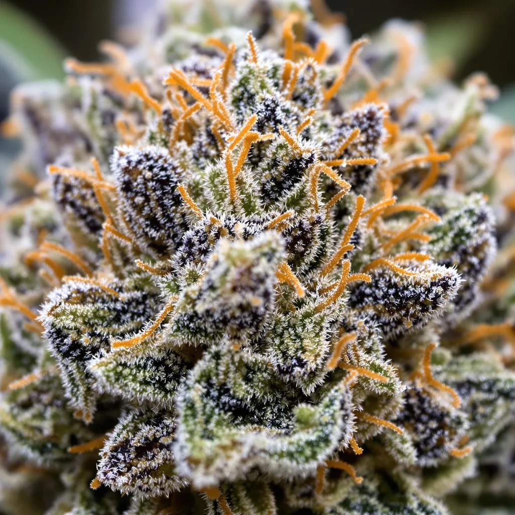 Blue Persuasion Cannabispflanze in der Blütephase — 90-130 cm feminisiert
