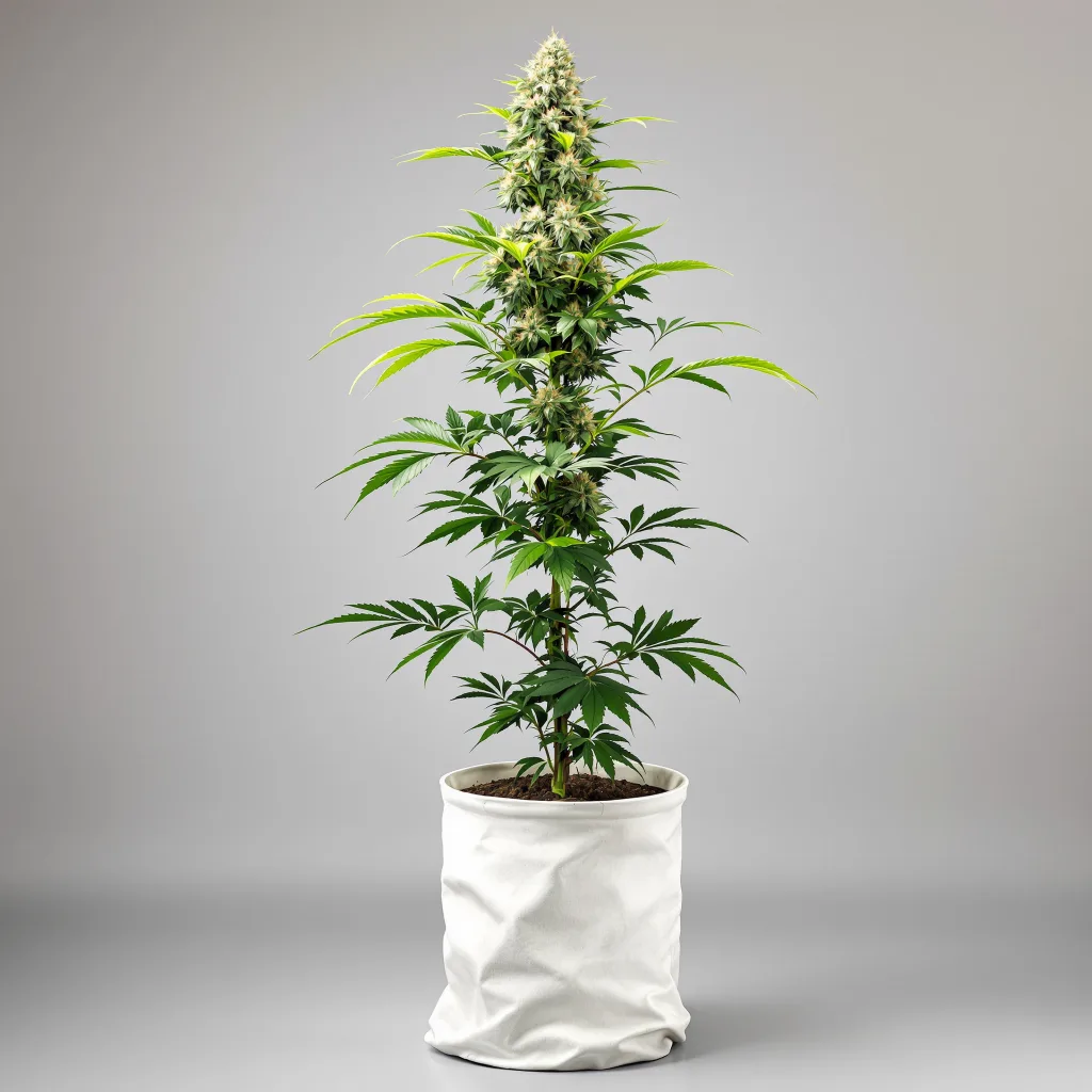 Blueberry Cheesecake Cannabisblüte Nahaufnahme mit offene Blütenstruktur mit orangen Pistillen