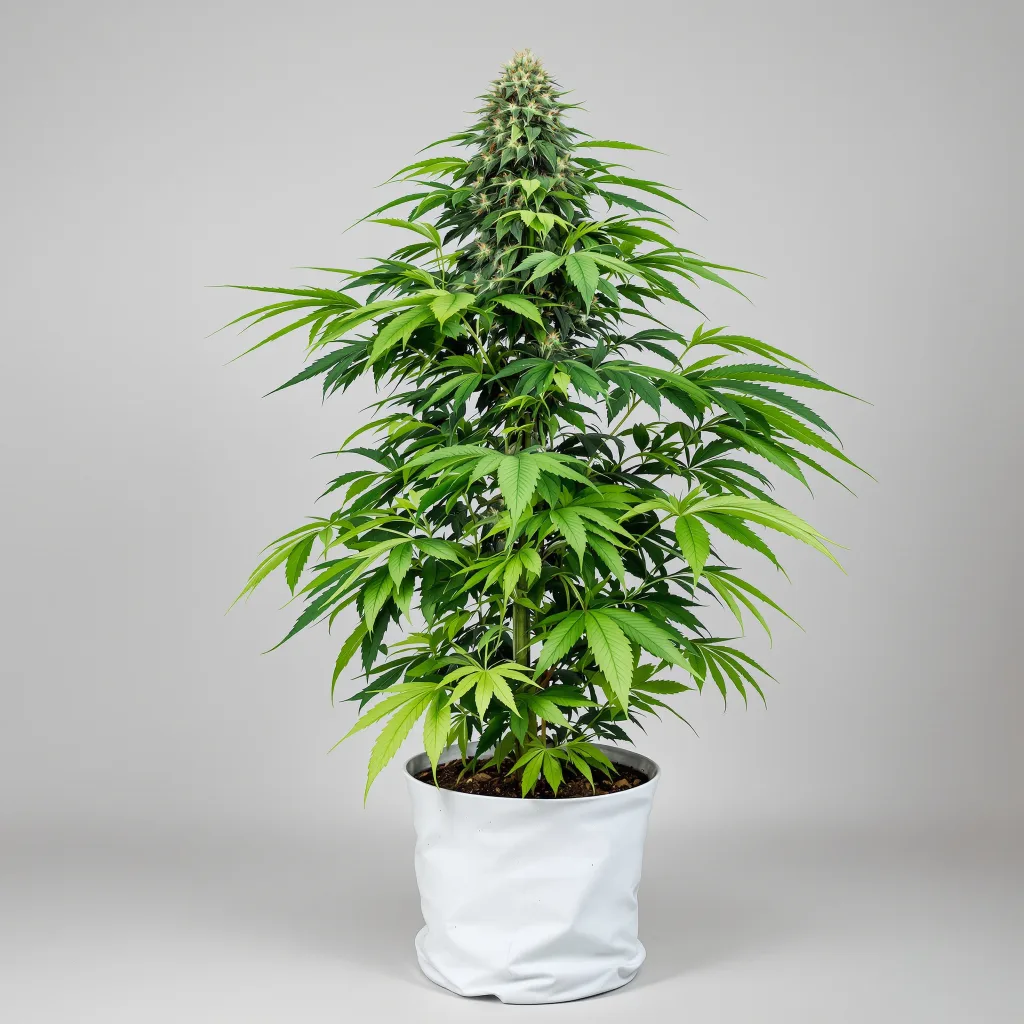 Buckeye Purple Cannabisblüte Nahaufnahme mit dichte violett getönte Kelche