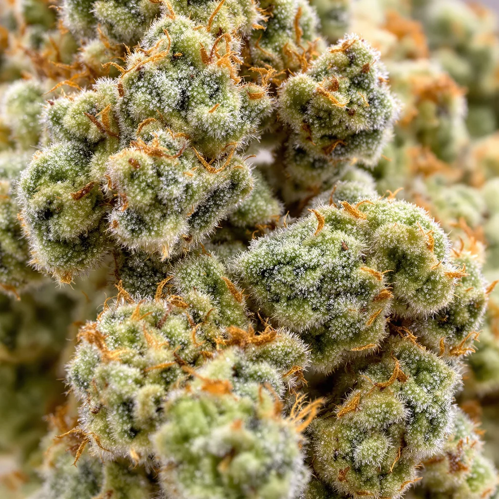 Butterscotch Cannabispflanze in der Blütephase — 150-200 cm feminisiert