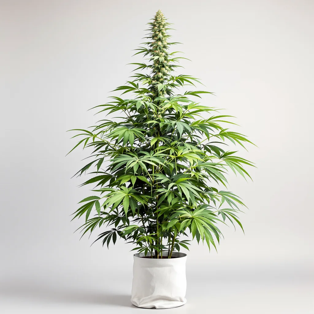Cactus Cannabisblüte Nahaufnahme mit luftige limonengrüne Struktur