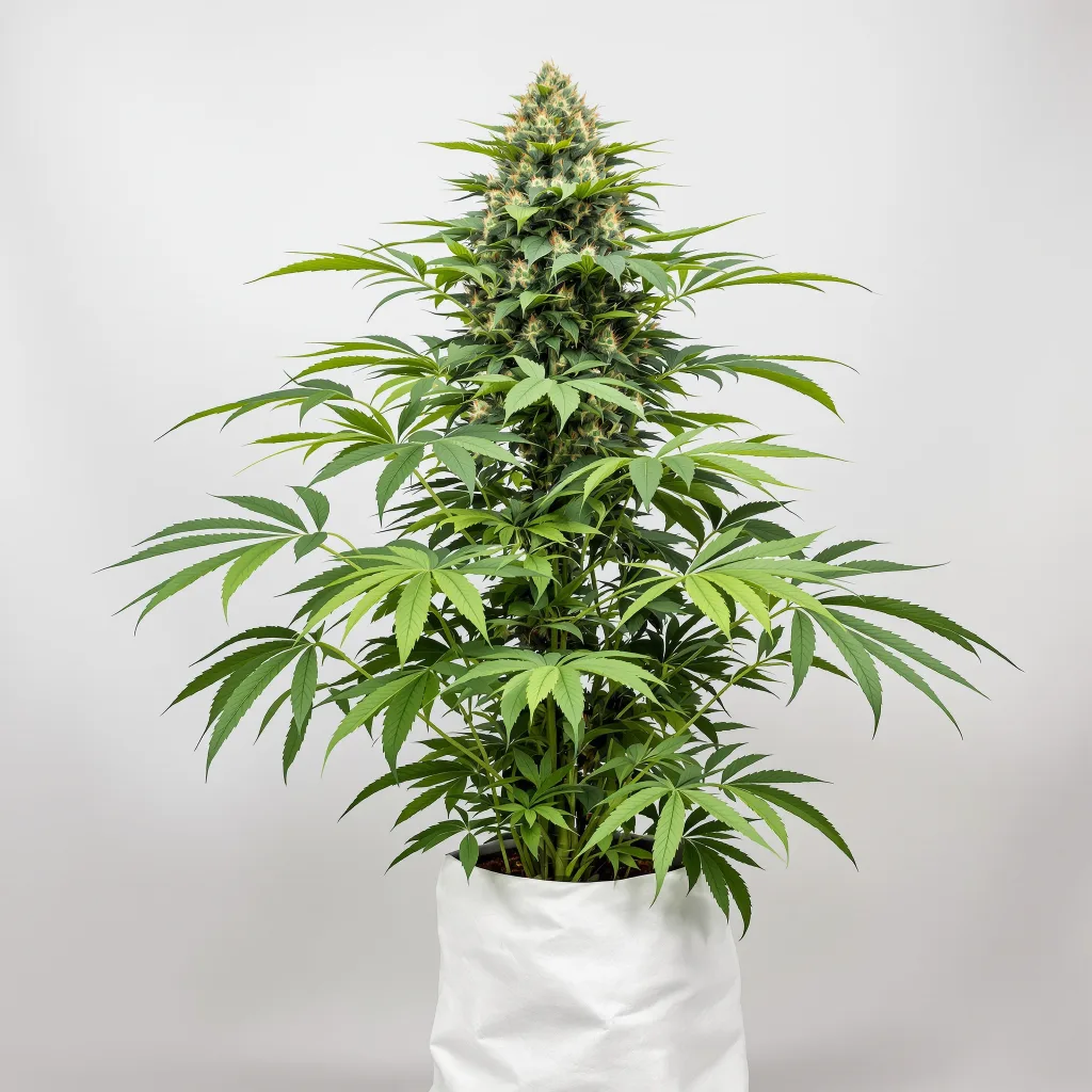 Casper OG Cannabisblüte Nahaufnahme mit dichte violett getönte Kelche