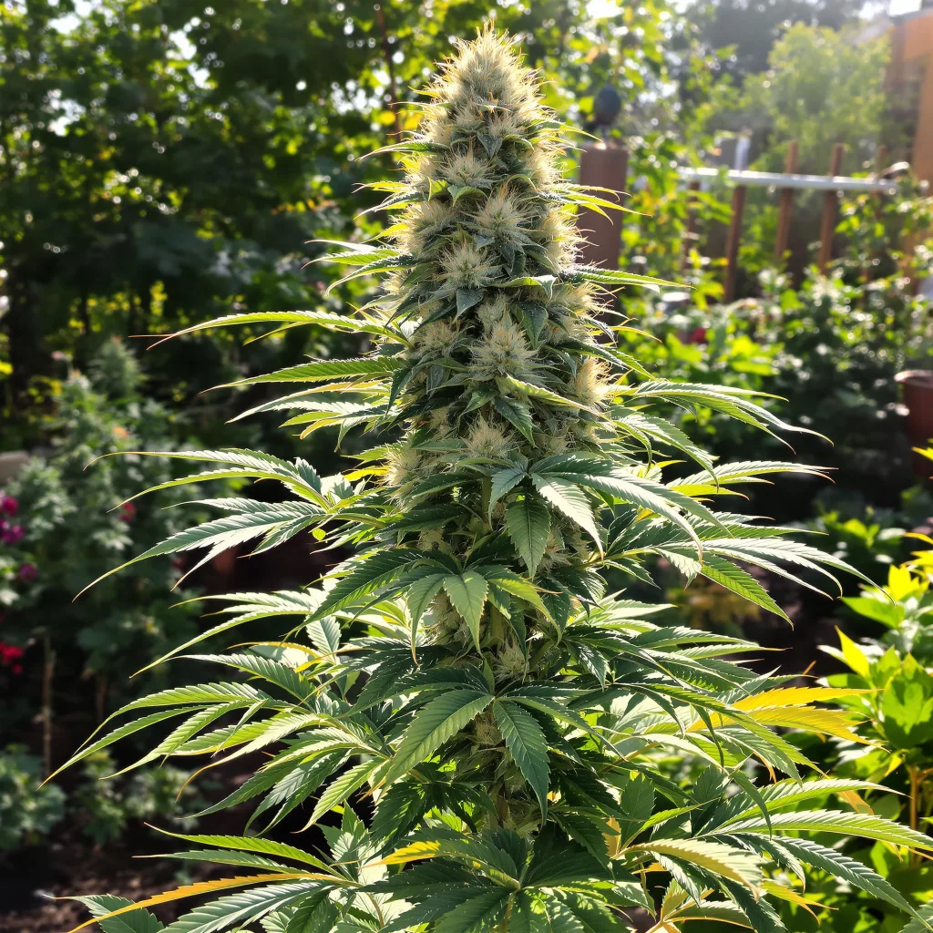 Cereal Milk 40% Indica / 60% Sativa — Blüte mit sichtbaren Trichomen