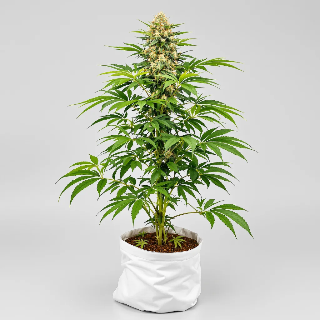 Cheese Quake Cannabisblüte Nahaufnahme mit dichte violett getönte Kelche