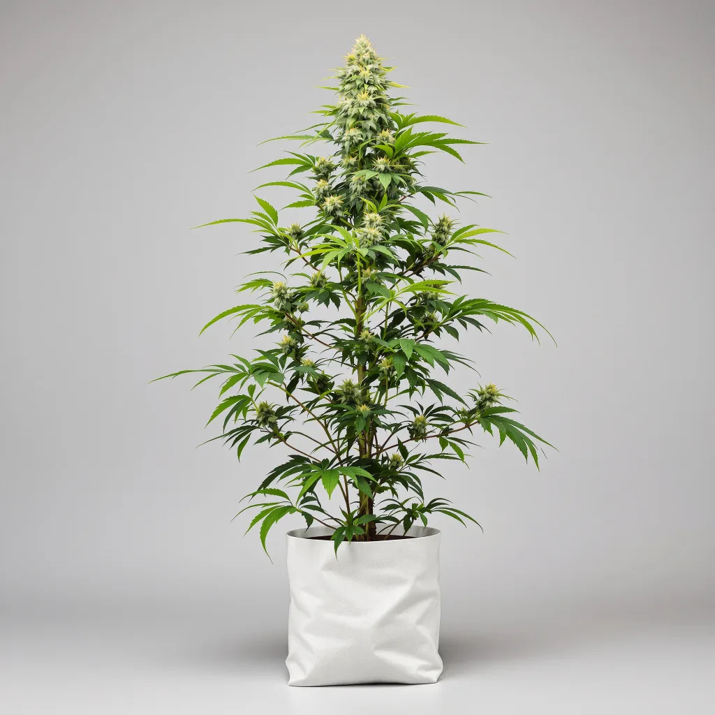 Chem Crush Cannabisblüte Nahaufnahme mit offene Blütenstruktur mit orangen Pistillen