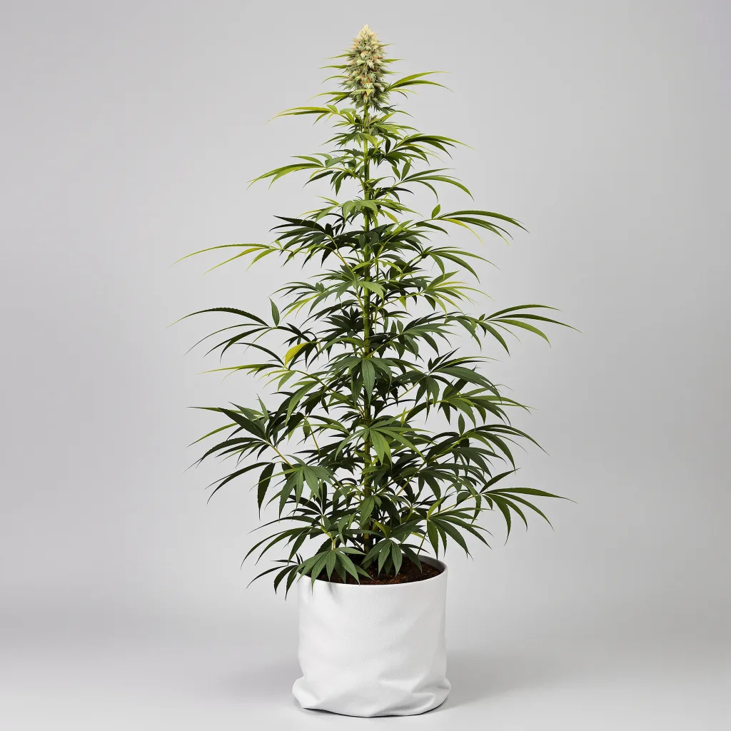 Chem Valley Kush Cannabisblüte Nahaufnahme mit luftige limonengrüne Struktur