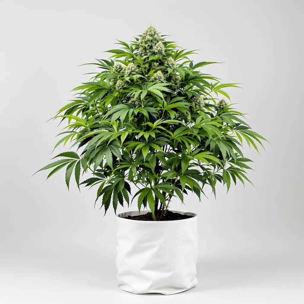 Cherries Jubilee Cannabisblüte Nahaufnahme mit dichte violett getönte Kelche