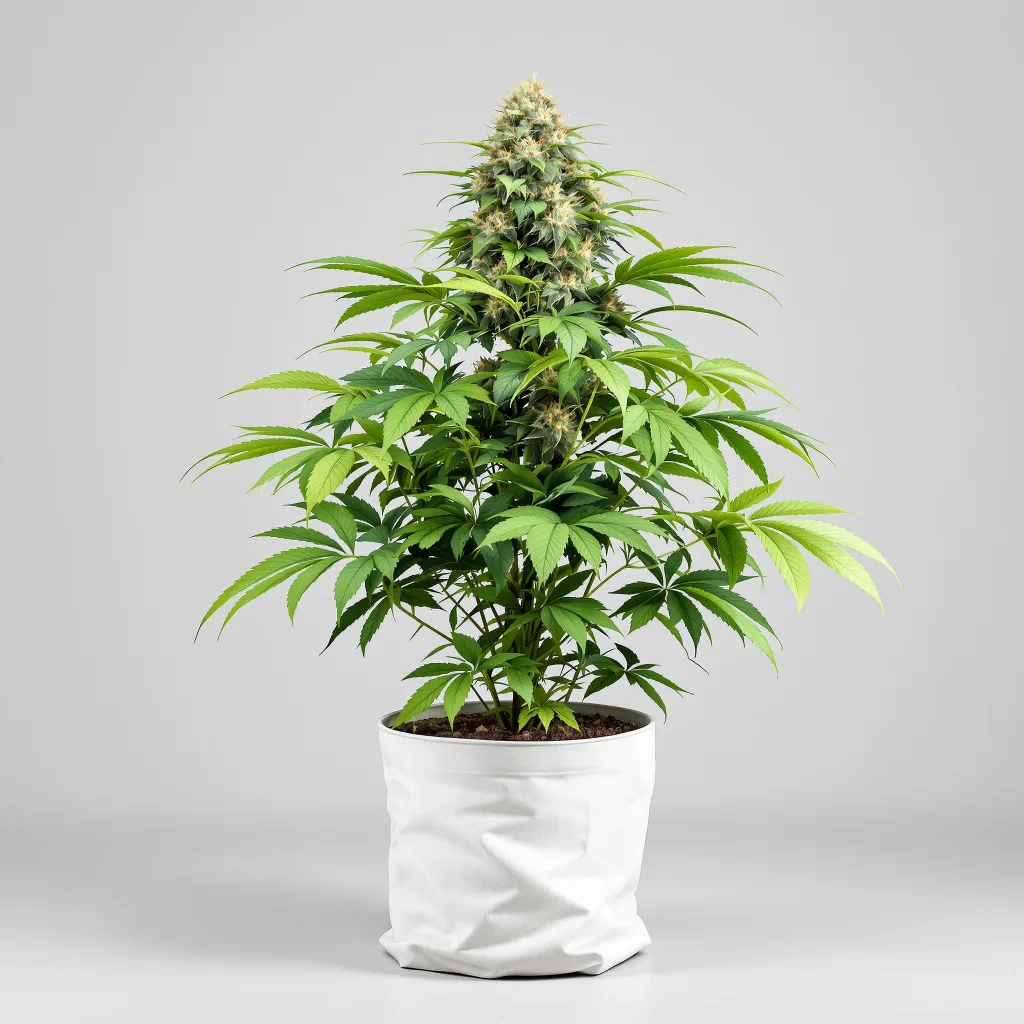 Cherry Bomb Cannabisblüte Nahaufnahme mit dichte violett getönte Kelche
