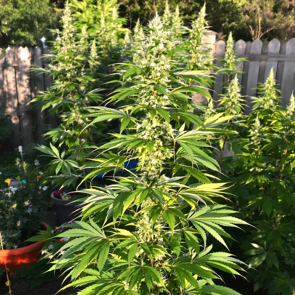 Coffee 12% Indica / 88% Sativa — Blüte mit sichtbaren Trichomen