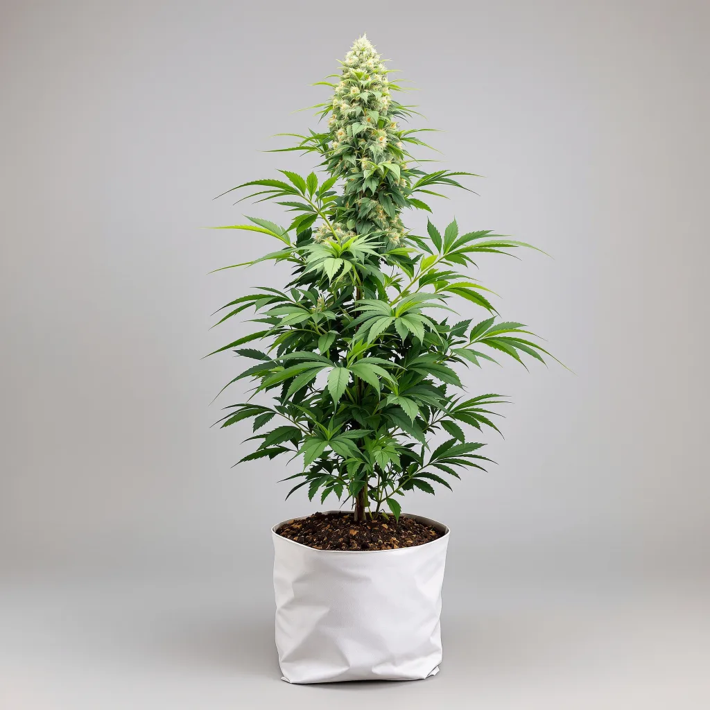 Cold War Kush Cannabisblüte Nahaufnahme mit dichte violett getönte Kelche