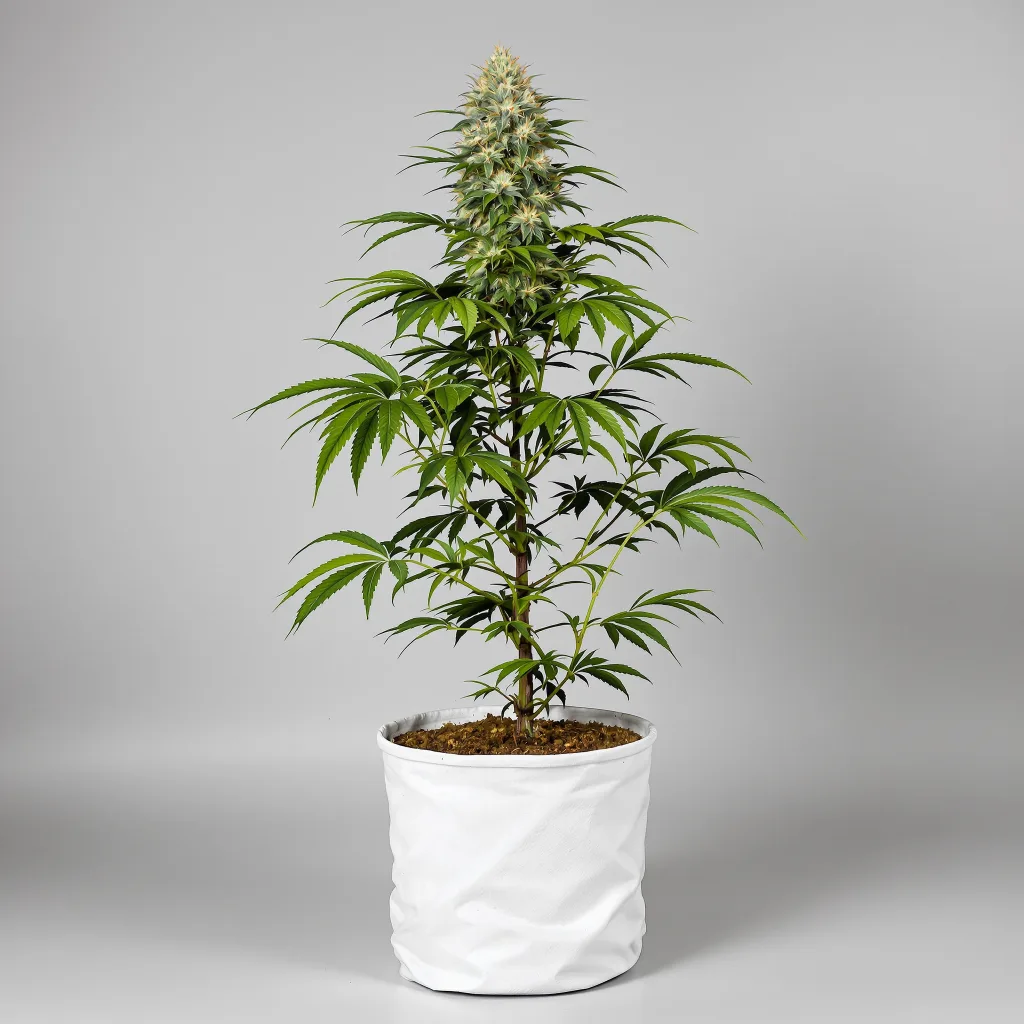 Colorado Bubba Cannabisblüte Nahaufnahme mit dichte violett getönte Kelche