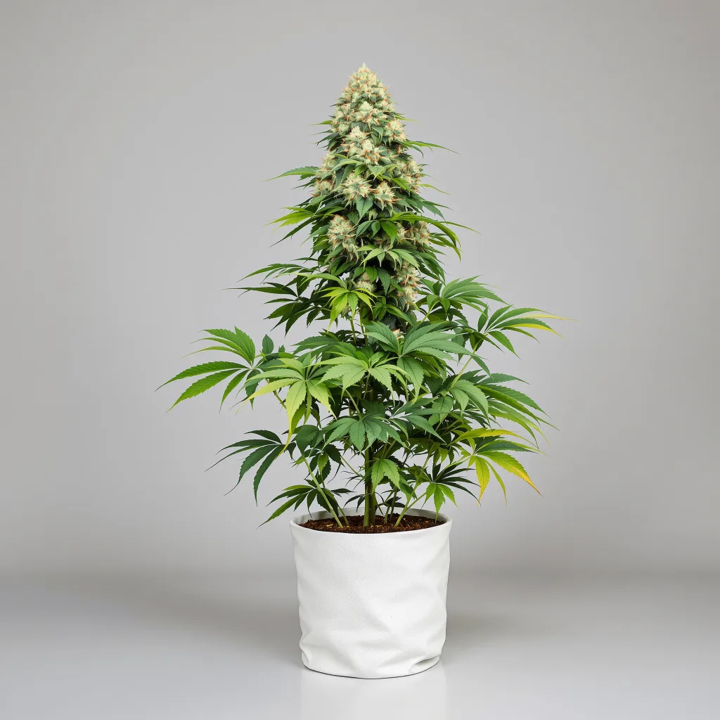 Cookie Monster Cannabisblüte Nahaufnahme mit dichte violett getönte Kelche
