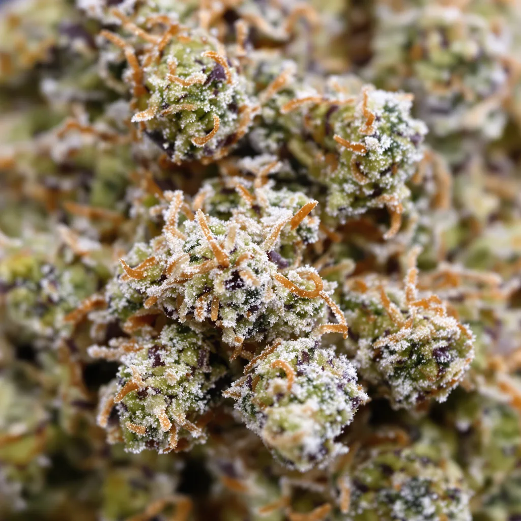 Corleone Kush Cannabispflanze in der Blütephase — 60-100 cm automatisch blühend