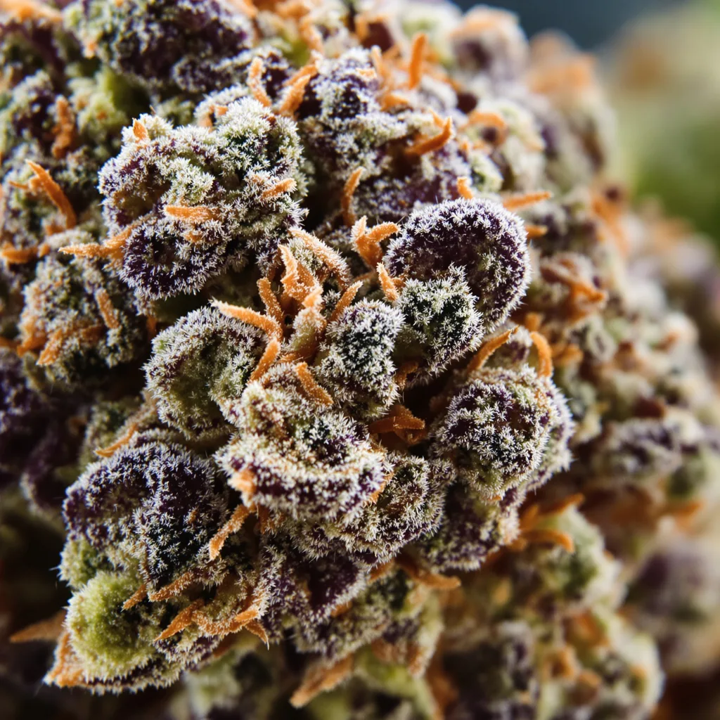 Critical Fast Bud Cannabispflanze in der Blütephase — 60-100 cm automatisch blühend