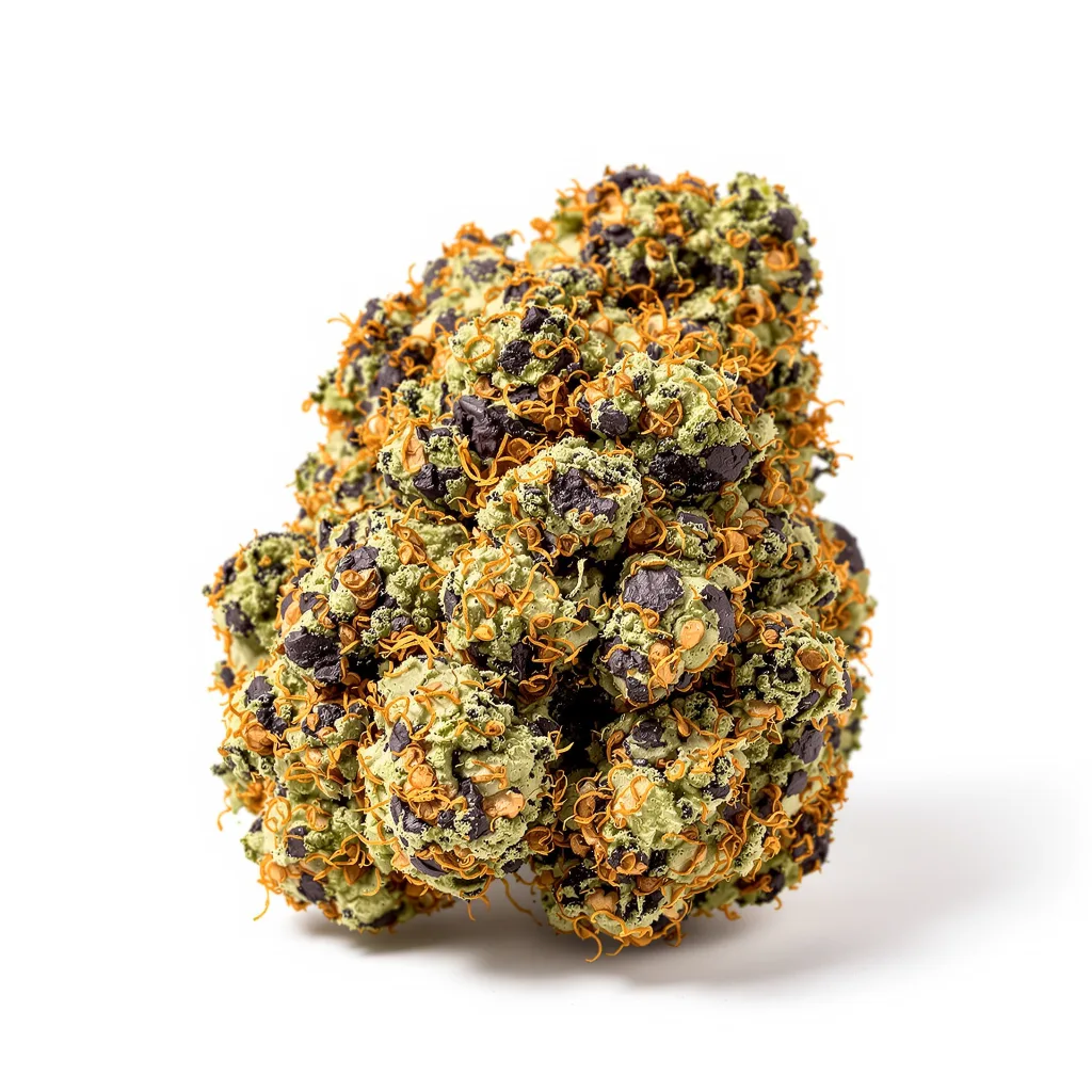 Critical Fast Bud 70% Indica / 30% Sativa — Blüte mit sichtbaren Trichomen
