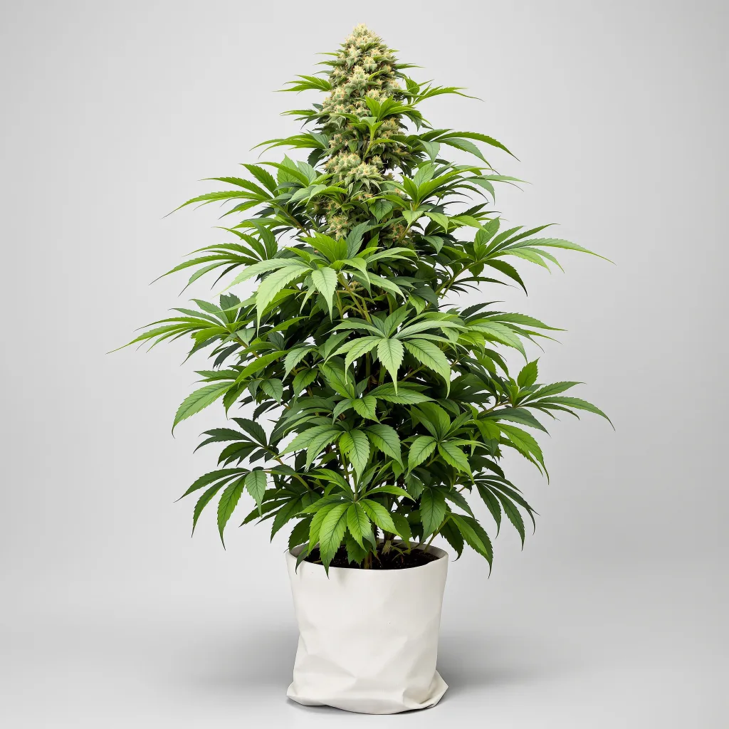 Critical Sensi Star Cannabisblüte Nahaufnahme mit dichte violett getönte Kelche
