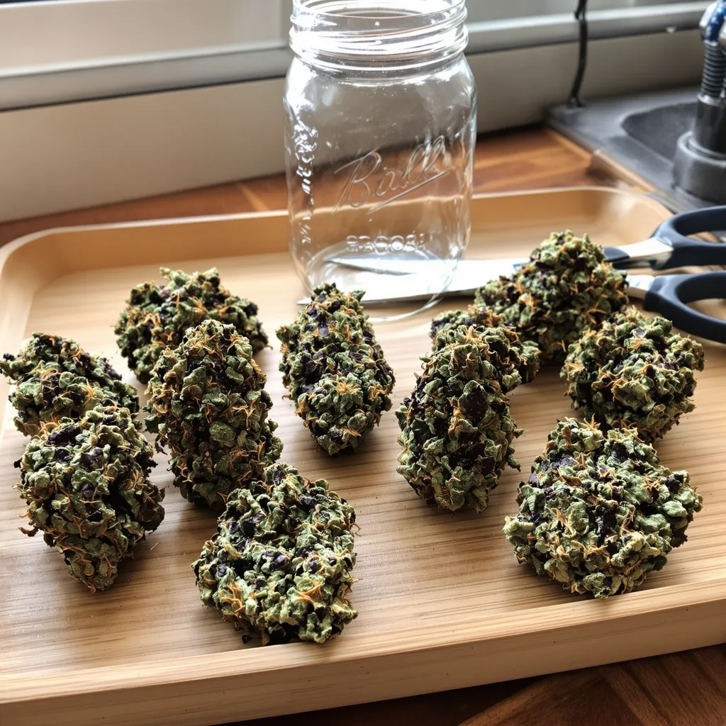 Critical Sensi Star 86% Indica / 14% Sativa — Blüte mit sichtbaren Trichomen