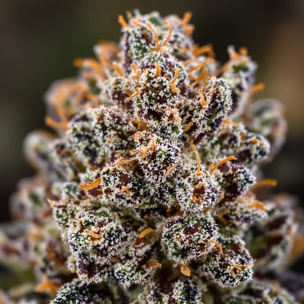 Crown OG Cannabispflanze in der Blütephase — 60-100 cm automatisch blühend