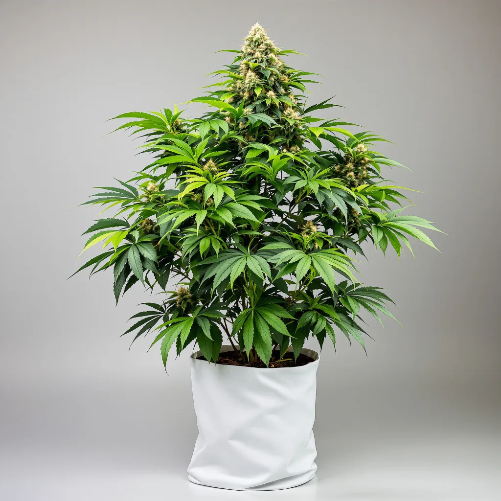 Dark Star Cannabisblüte Nahaufnahme mit dichte violett getönte Kelche